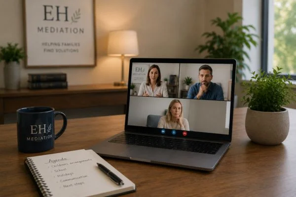 child access mediation Brigg online meeting.
